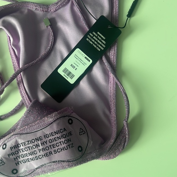 Fashion nova purple sparkle bikini - Picture 3 of 5